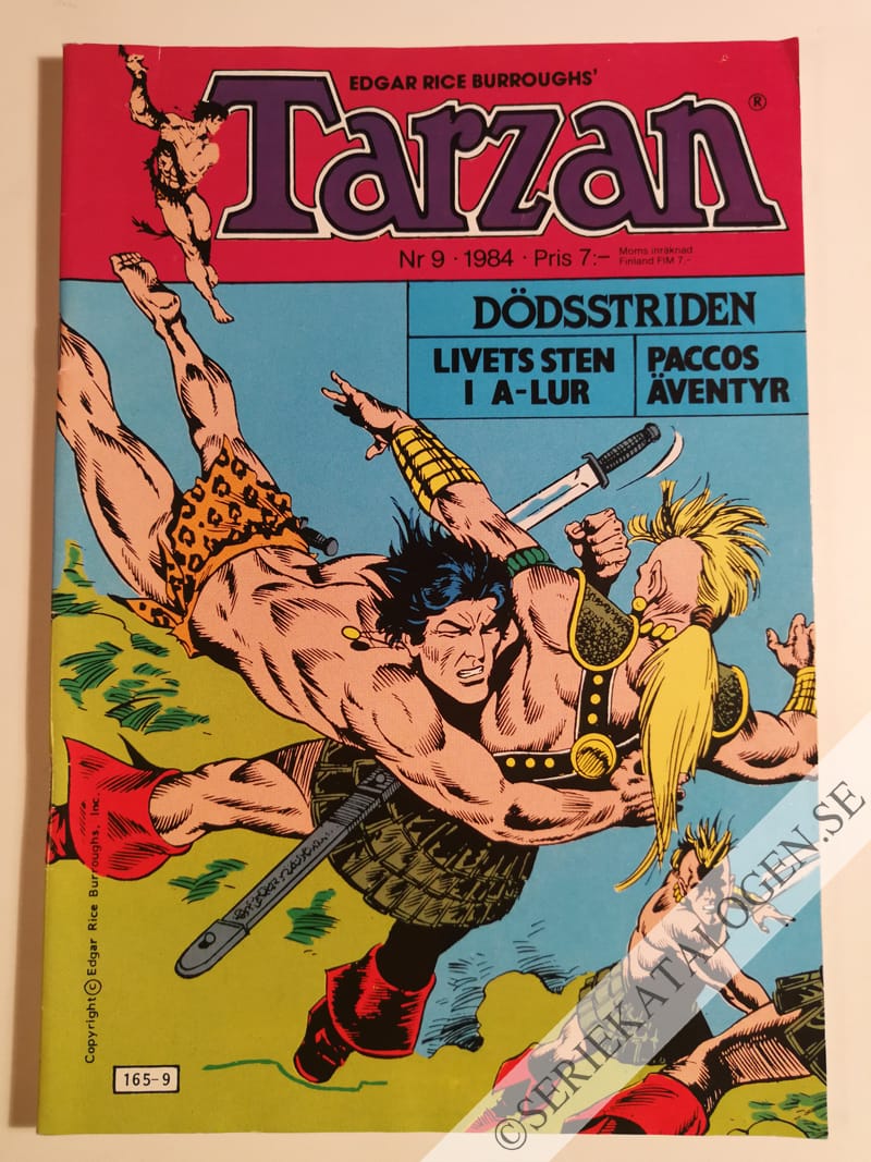 Framsida på Tarzan #9 (1984)