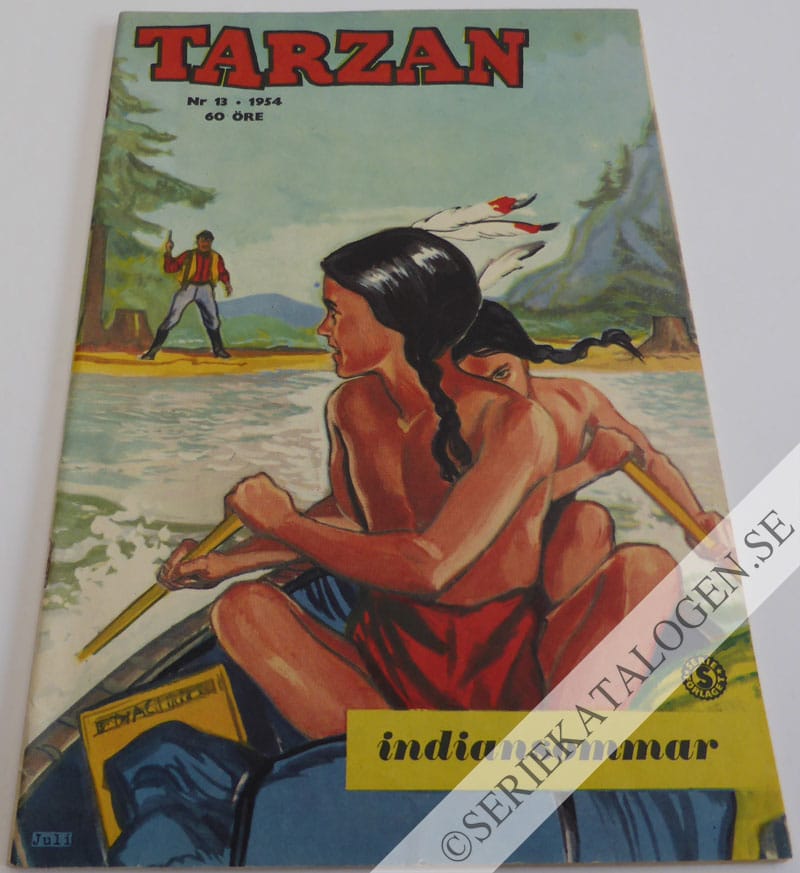 Framsida på Tarzan #13 (1954)