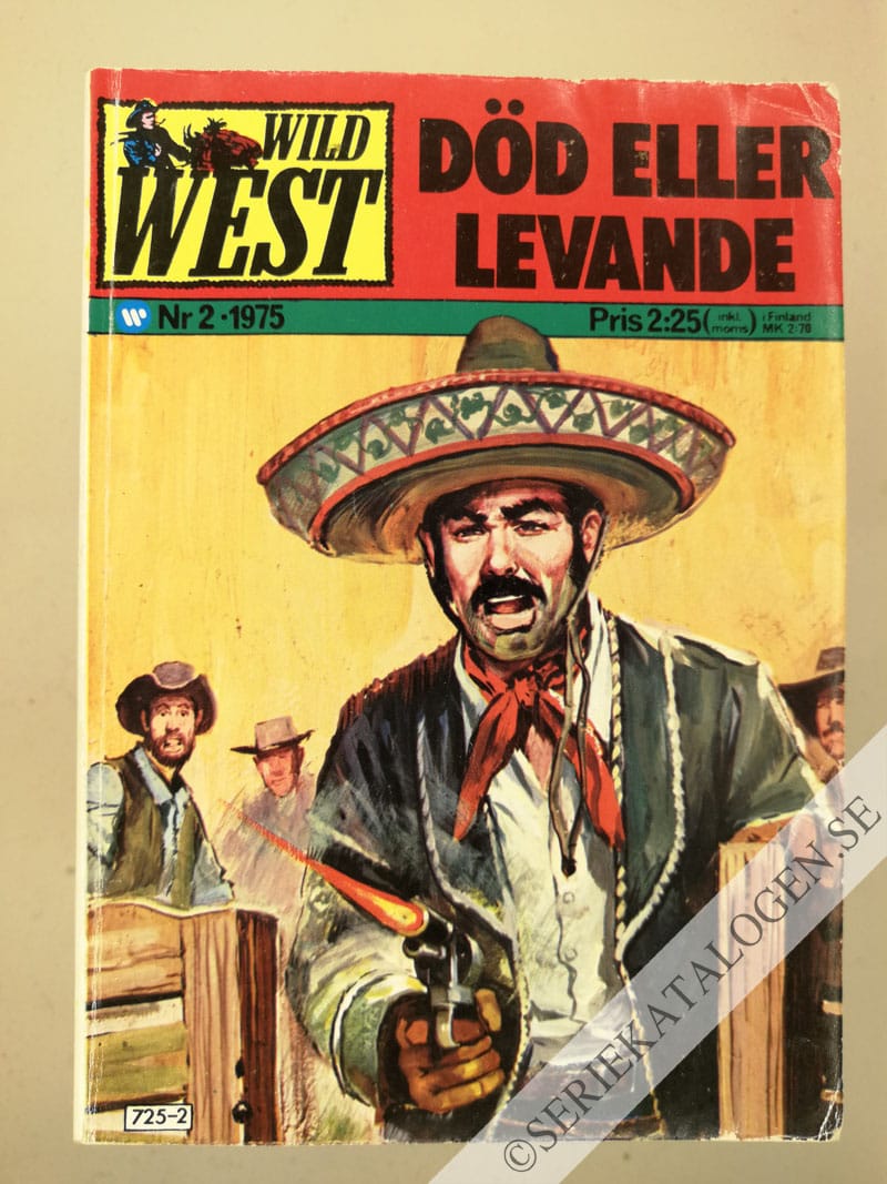 Framsida på Död eller levande (1975)