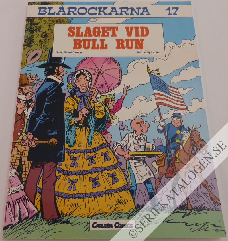 Framsida på Blårockarna Slaget vid Bull Run (1993)