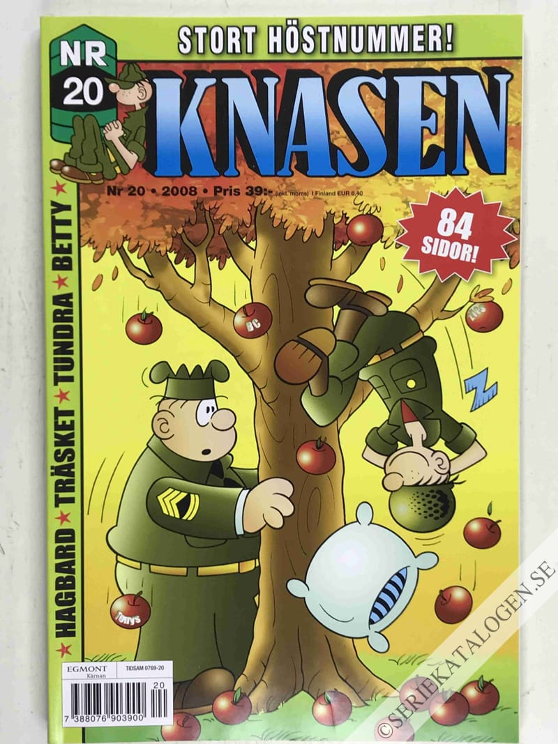 Framsida på Knasen #20 (2008)