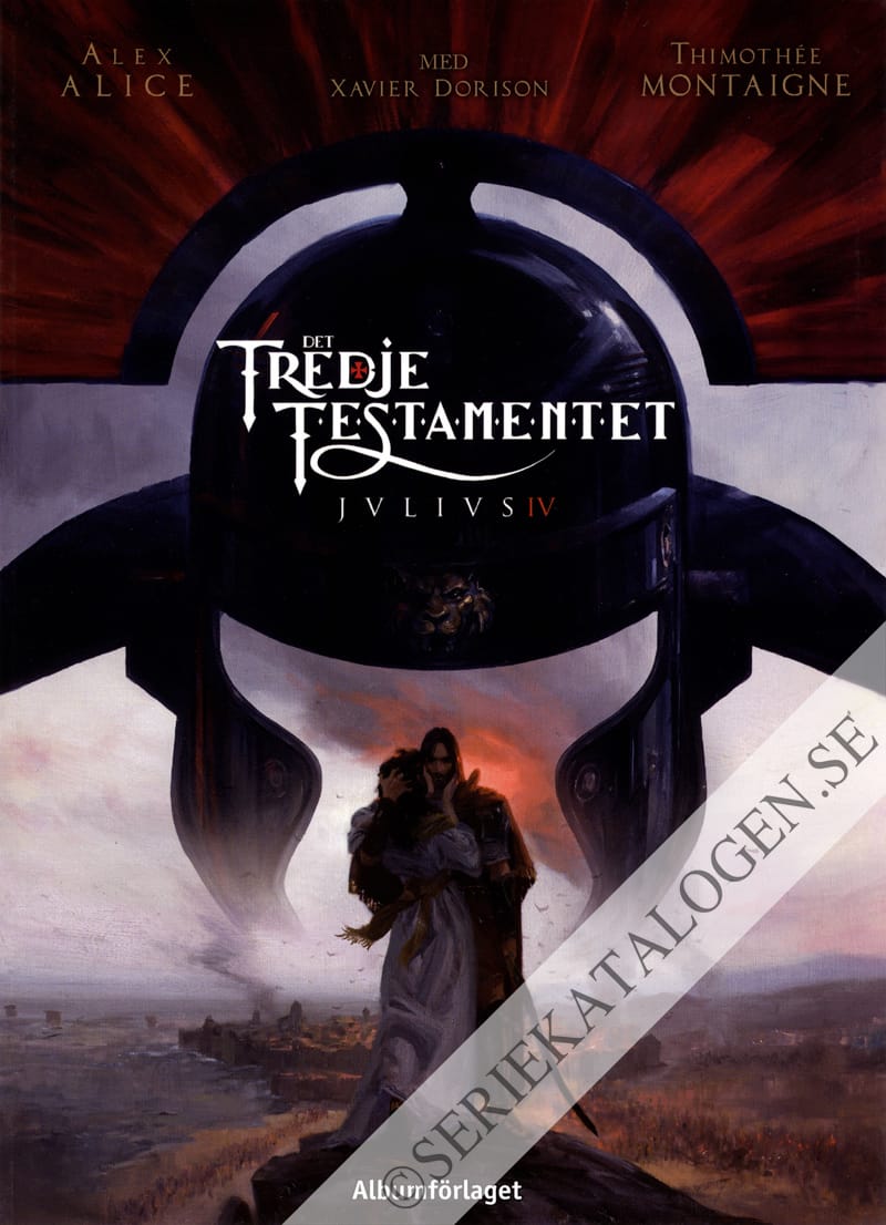 Framsida på Det tredje testamentet Julius IV (2015)