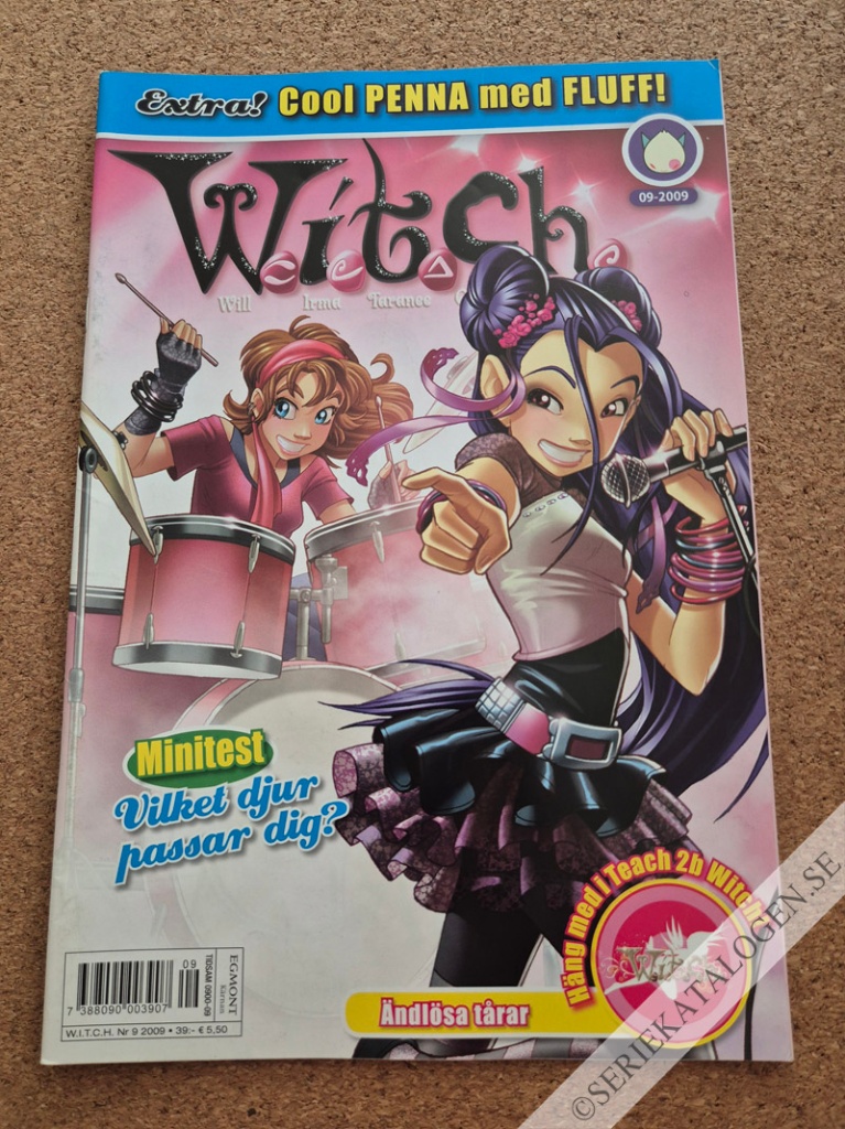 Framsida på W.i.t.c.h. #9 (2009)