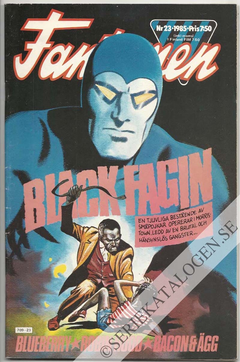 Framsida på Fantomen #23 (1985)