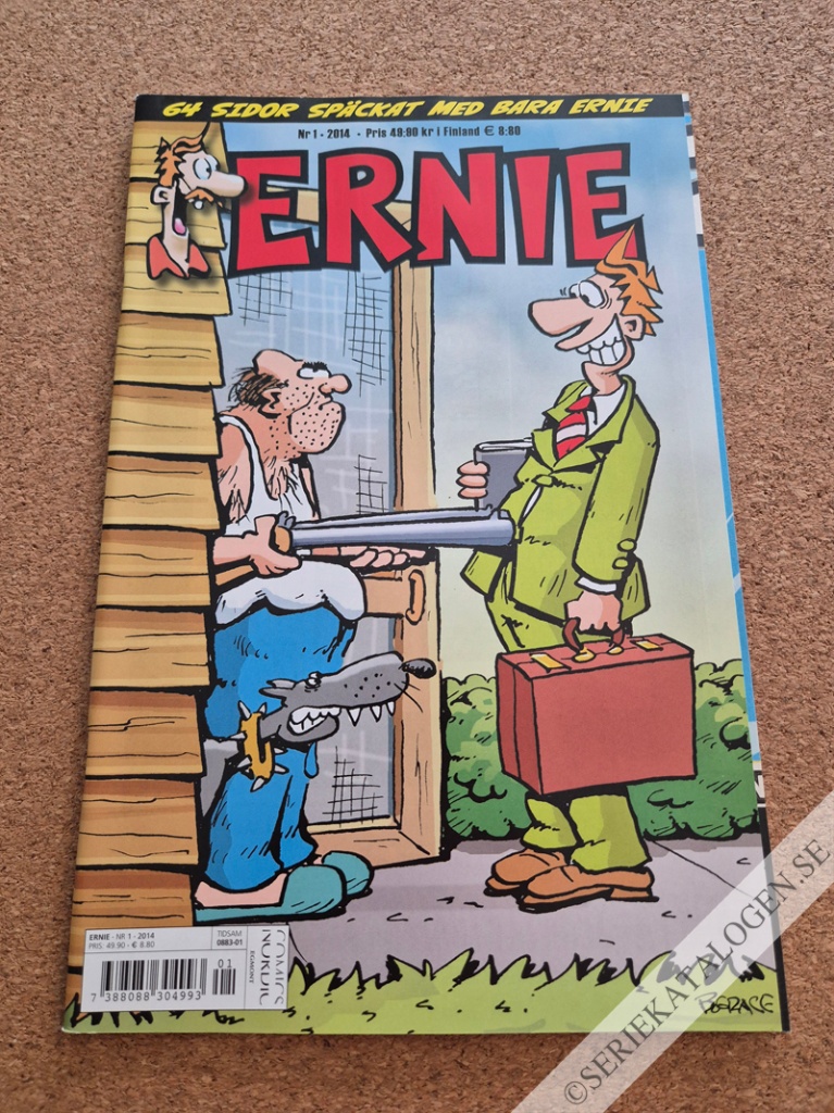 Framsida på Ernie #1 (2014)