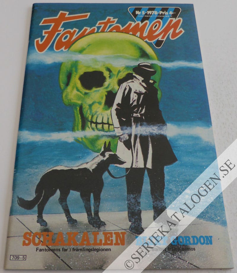 Framsida på Fantomen #5 (1978)
