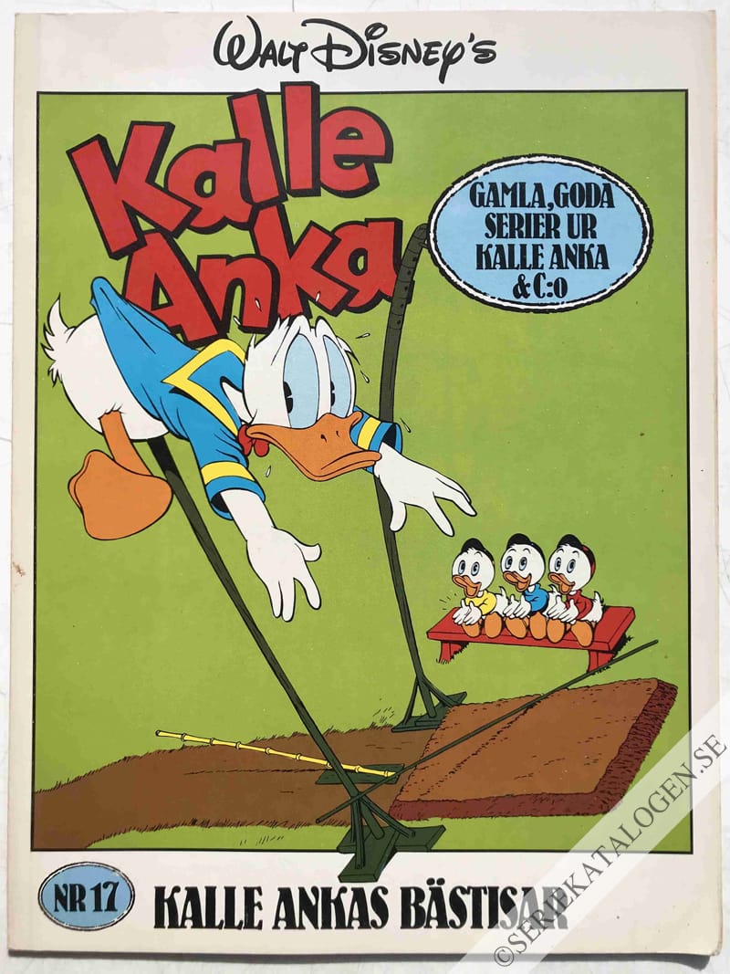 Framsida på Kalle Ankas bästisar #17 (1982)