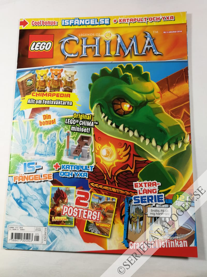 Framsida på Legends of Chima #5 (2014)