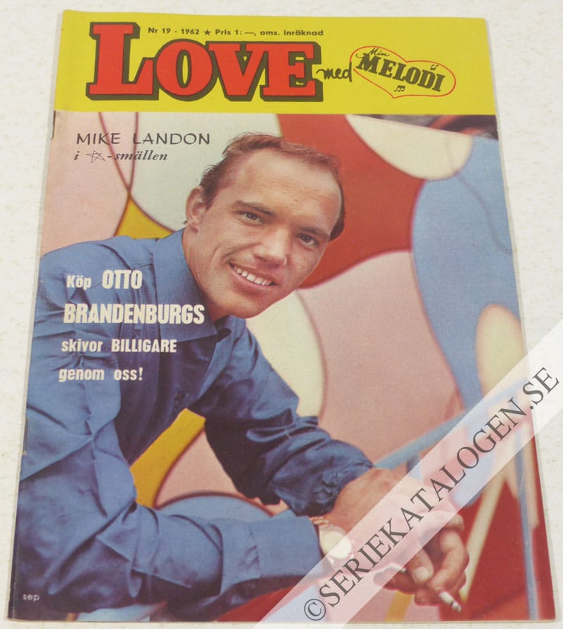 Framsida på Love! #19 (1962)