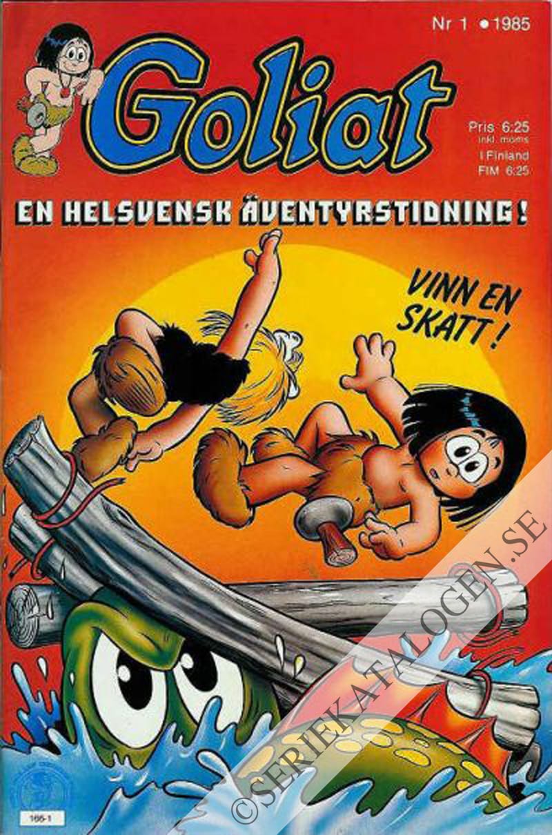Framsida på Goliat #1 (1985)