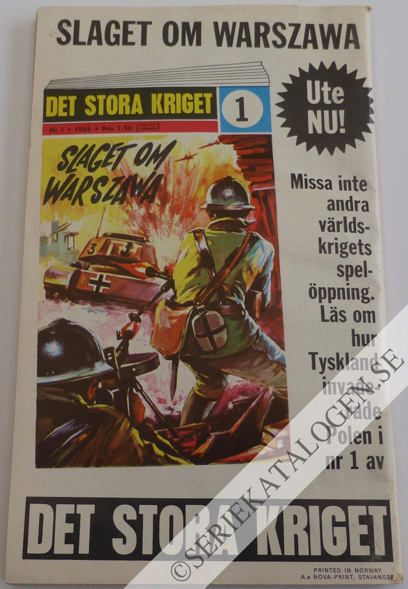 Baksida på Offensiv i väster (1965)