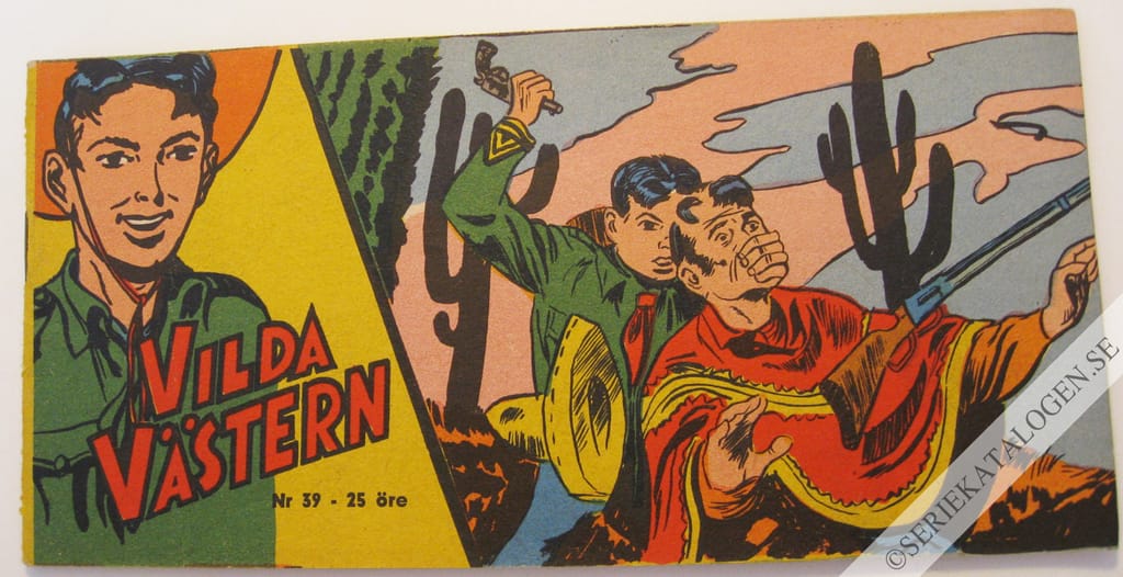 Framsida på Vilda Västern #39 (1959)