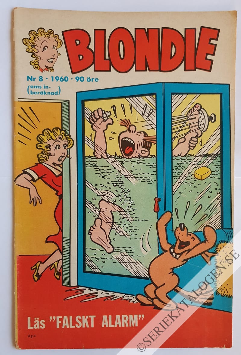 Framsida på Blondie #8 (1960)
