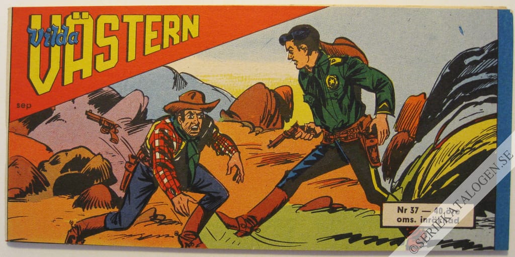 Framsida på Vilda Västern #37 (1965)