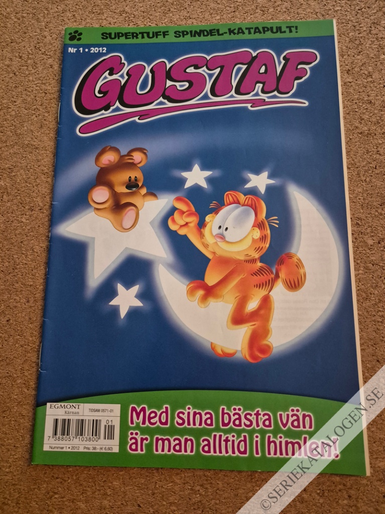 Framsida på Gustaf #1 - Med sina bästa vän är man alltid i himeln! [sic!] (2012)