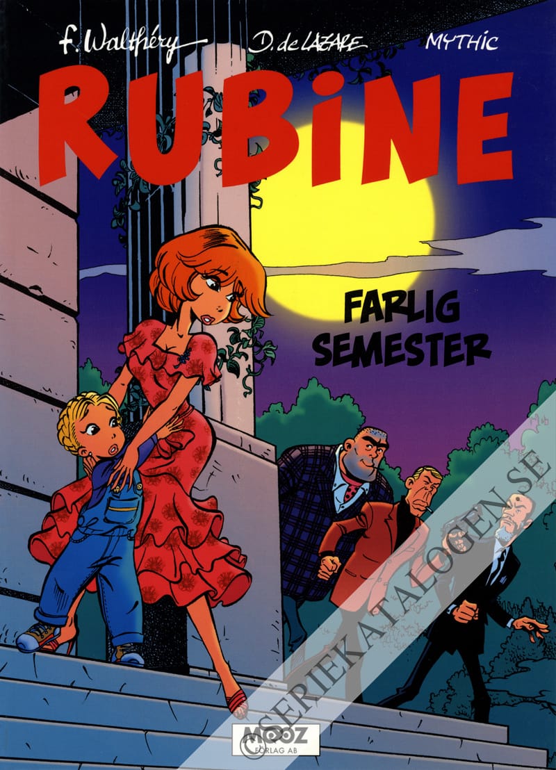 Framsida på Rubine Farlig semester (2016)