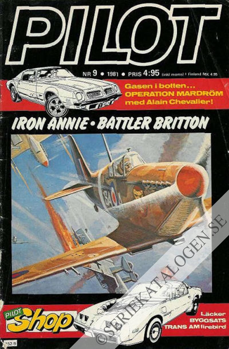 Framsida på Pilot-22 #9 (1981)