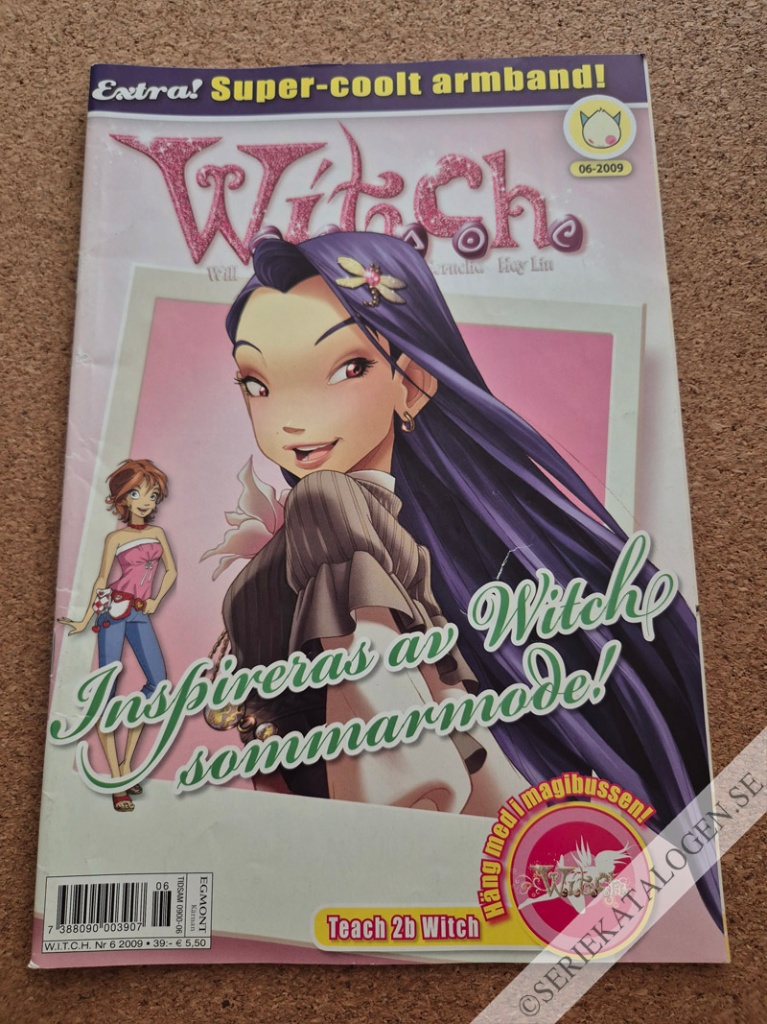 Framsida på W.i.t.c.h. #6 (2009)