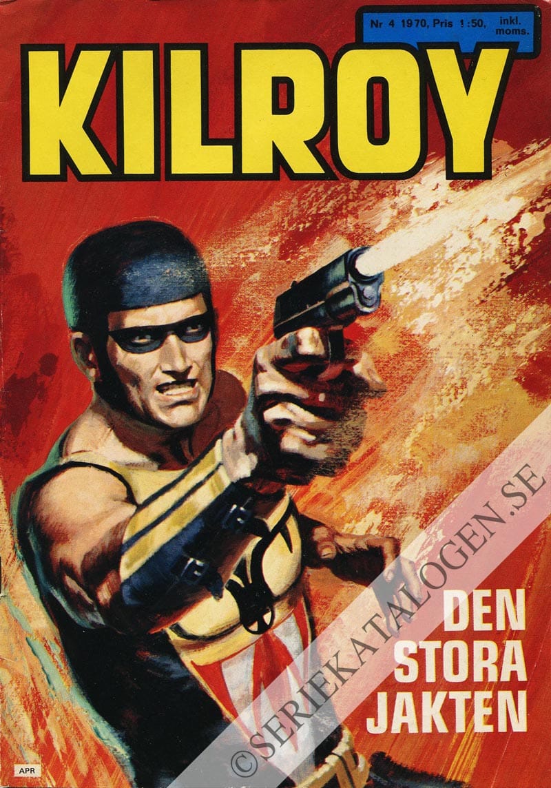 Framsida på Kilroy #4 (1970)