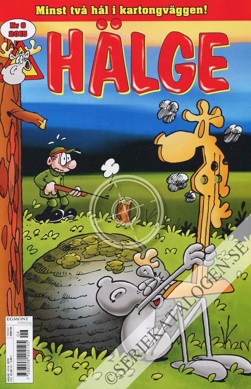 Framsida på Hälge #6 (2015)