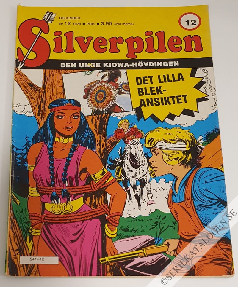 Framsida på Silverpilen #12 (1979)