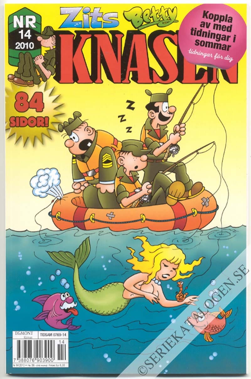 Framsida på Knasen #14 (2010)