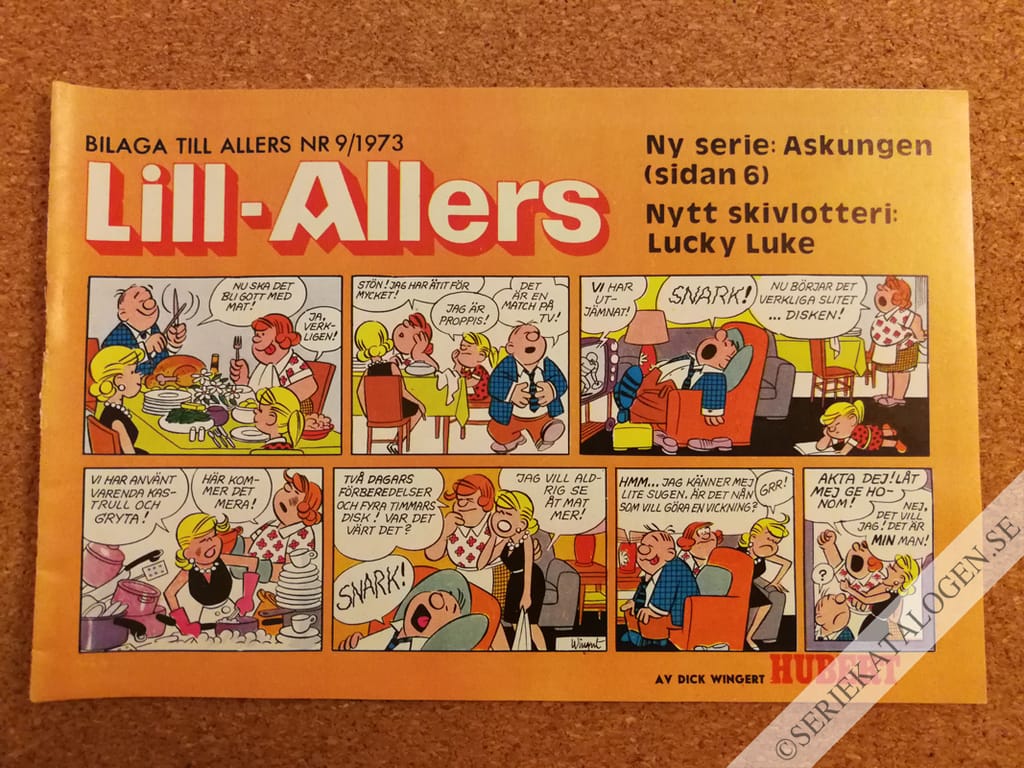 Framsida på Lill-Allers #9 (1973)