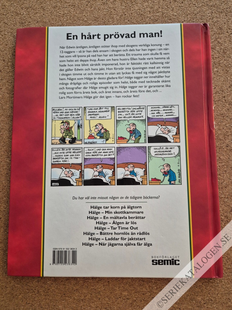 Baksida på Hälge taggar ner (2007)