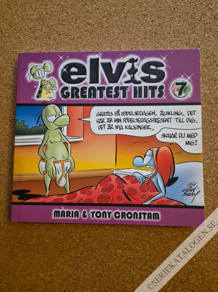 Framsida på Elvis - Greatest hits #7 (2014)