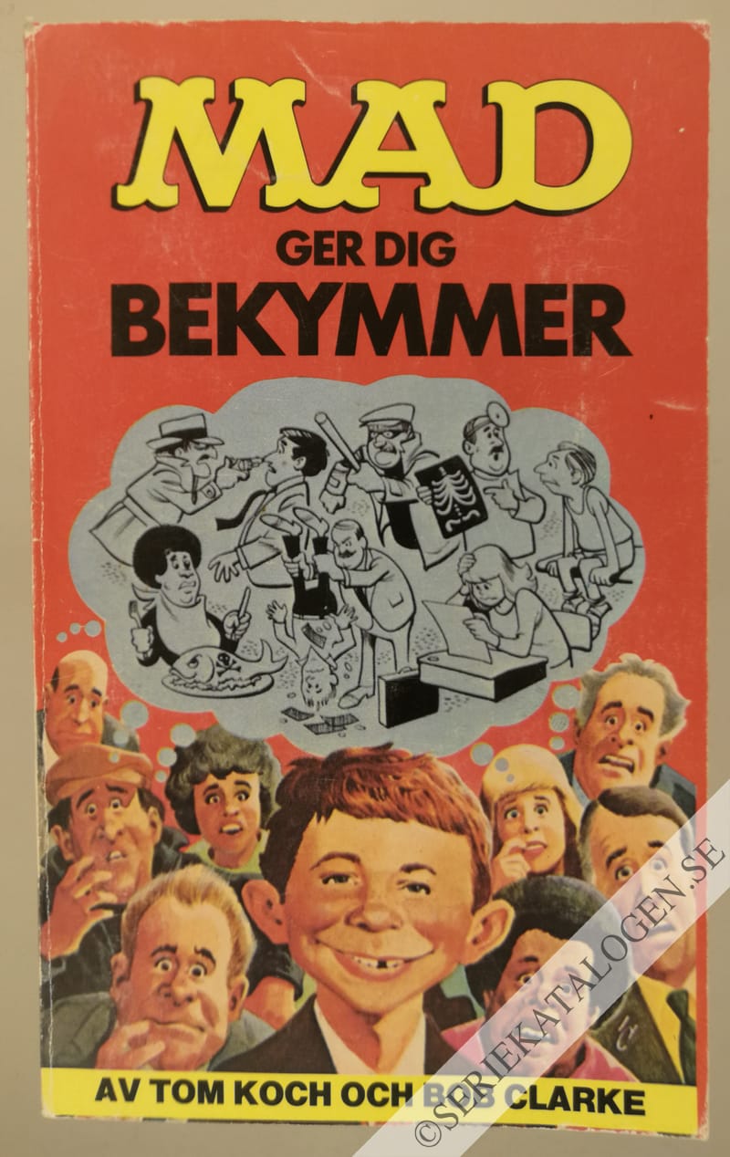 Framsida på MAD-pocket MAD ger dig bekymmer (1981)
