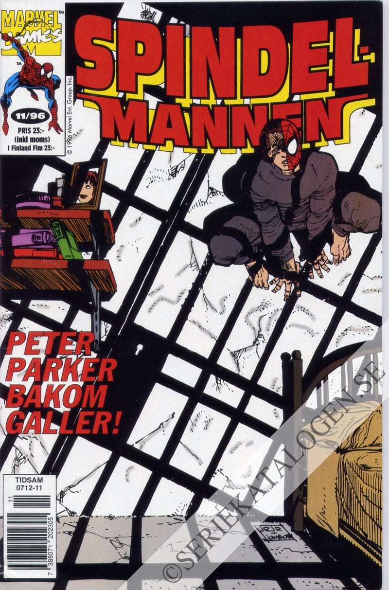 Framsida på Spindelmannen #11 (1996)