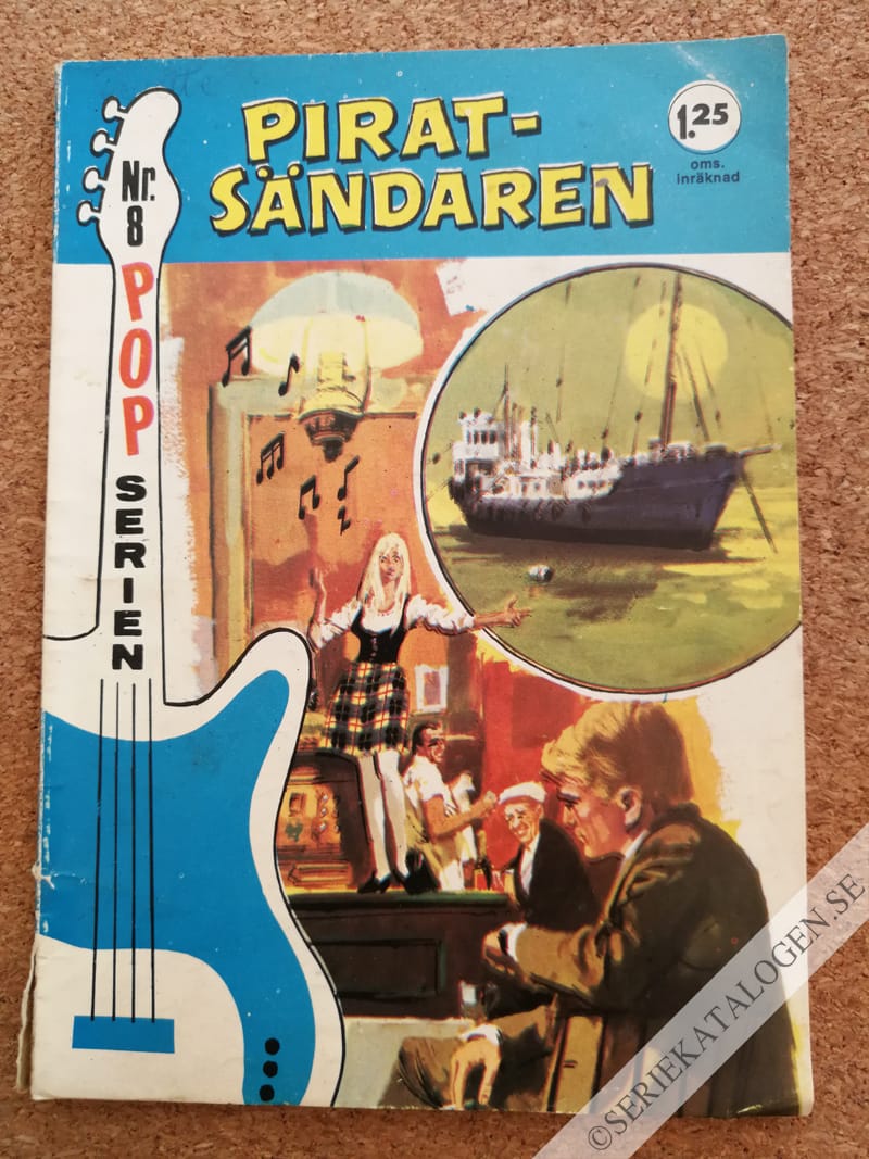 Framsida på Popserien Piratsändaren (1967)