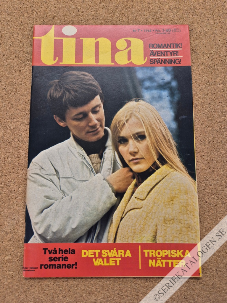 Framsida på Tina #7 (1968)