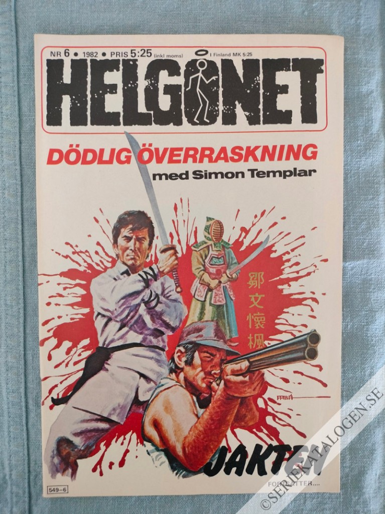 Framsida på Helgonet #6 (1982)