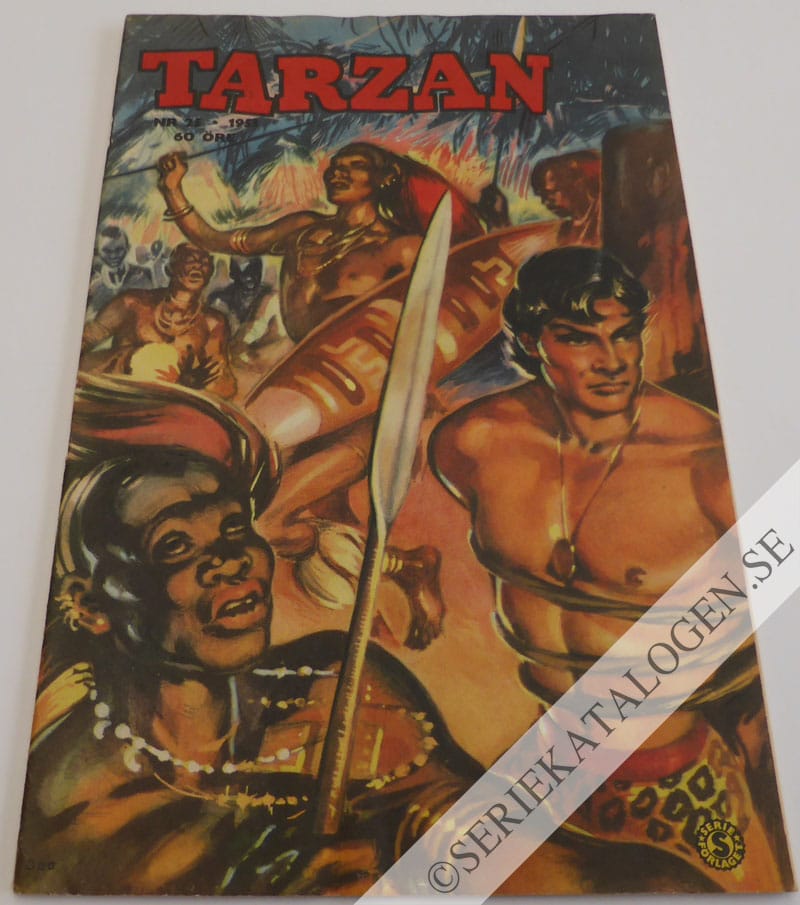 Framsida på Tarzan #25 (1953)