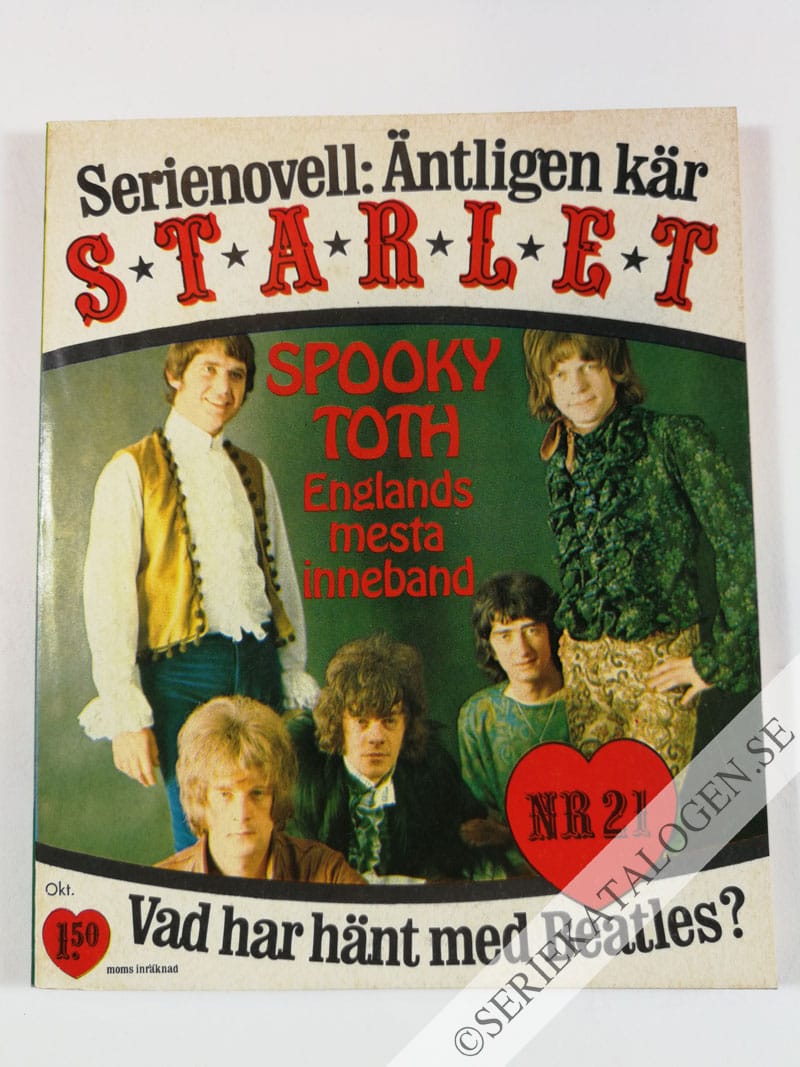 Framsida på Starlet #21 (1969)