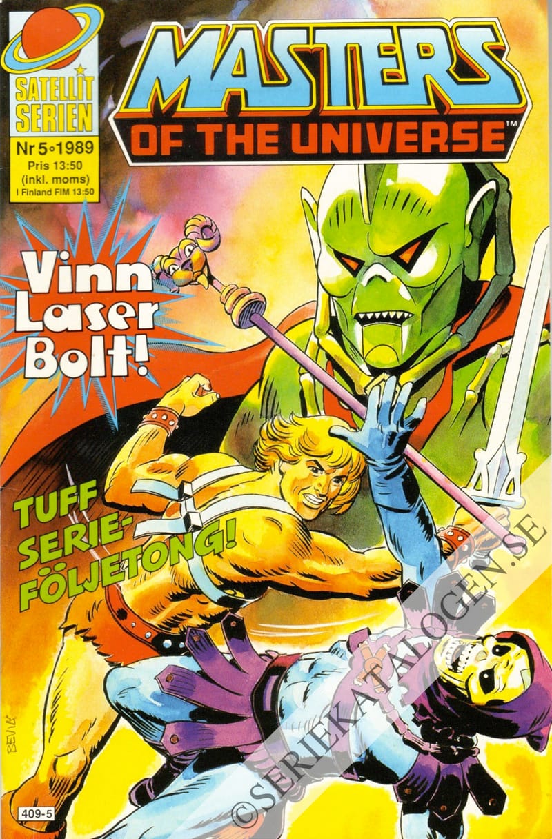 Framsida på Satellitserien #5 (1989)