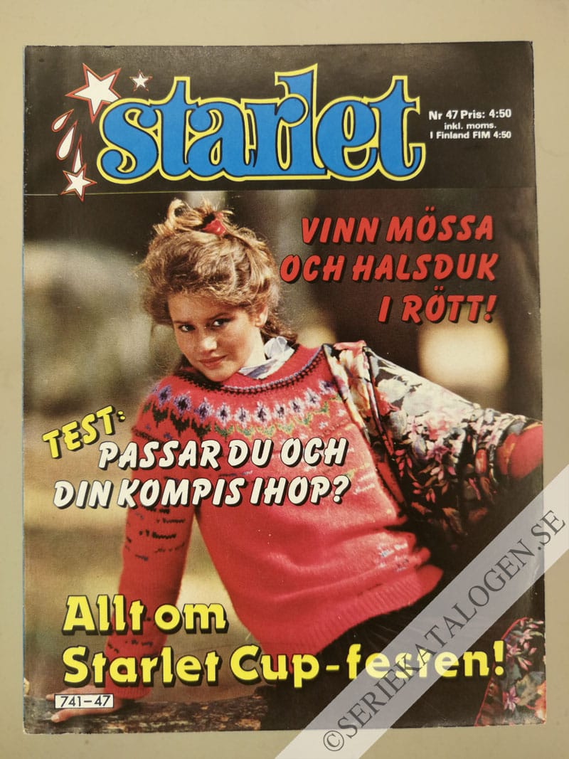Framsida på Starlet #47 (1982)