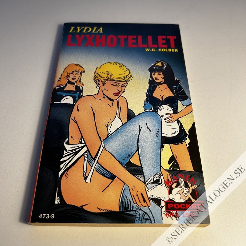 Framsida på Kaninpocket Lydia - lyxhotellet (1992)