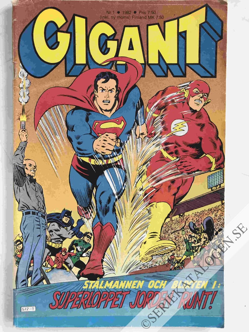 Framsida på Gigant #1 (1982)