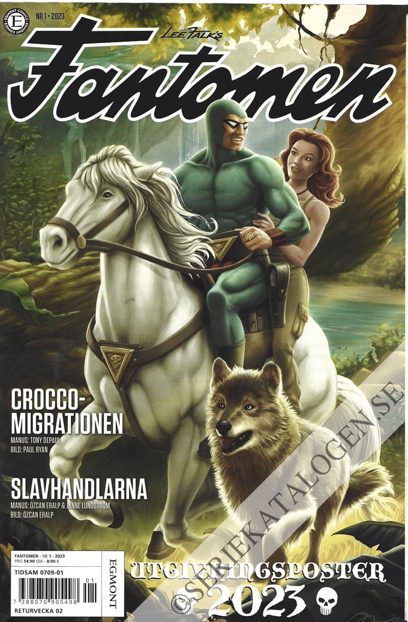 Framsida på Fantomen #1 (2023)