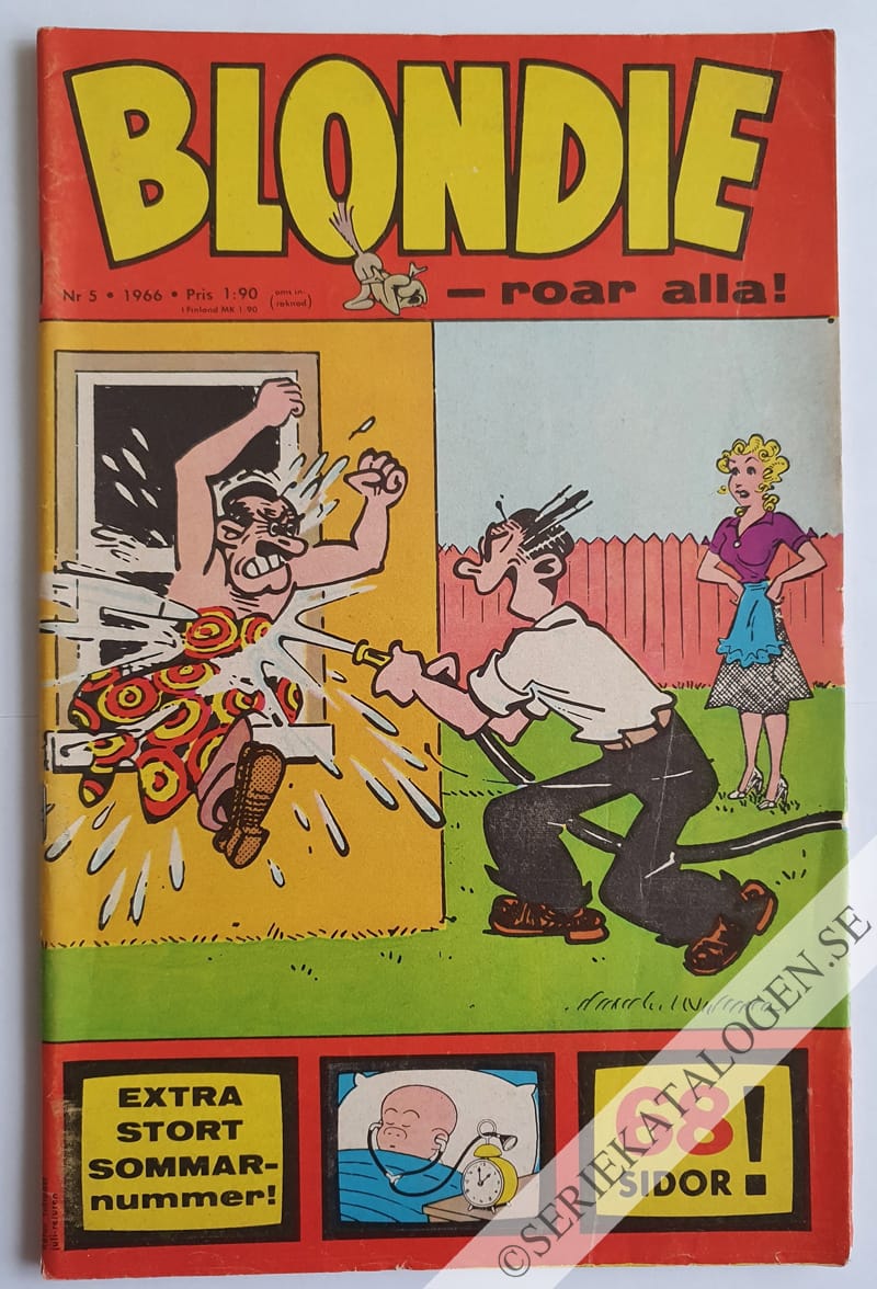 Framsida på Blondie #5 (1966)