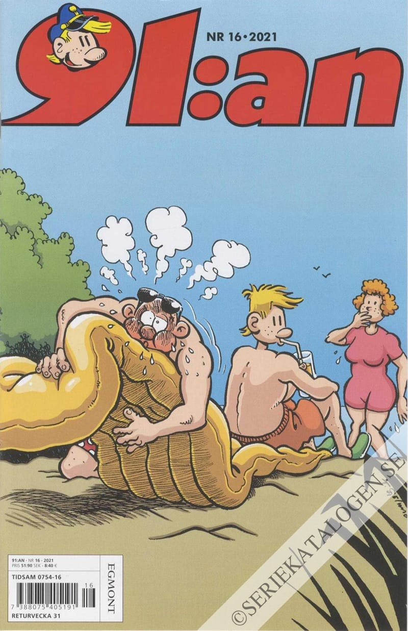Framsida på 91:an #16 (2021)