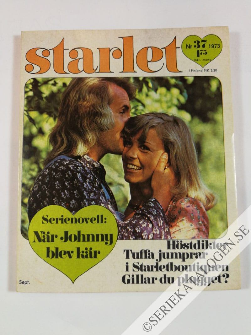 Framsida på Starlet #37 (1973)