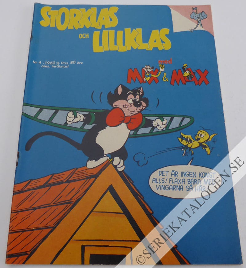Framsida på Storklas och Lillklas #4 (1960)