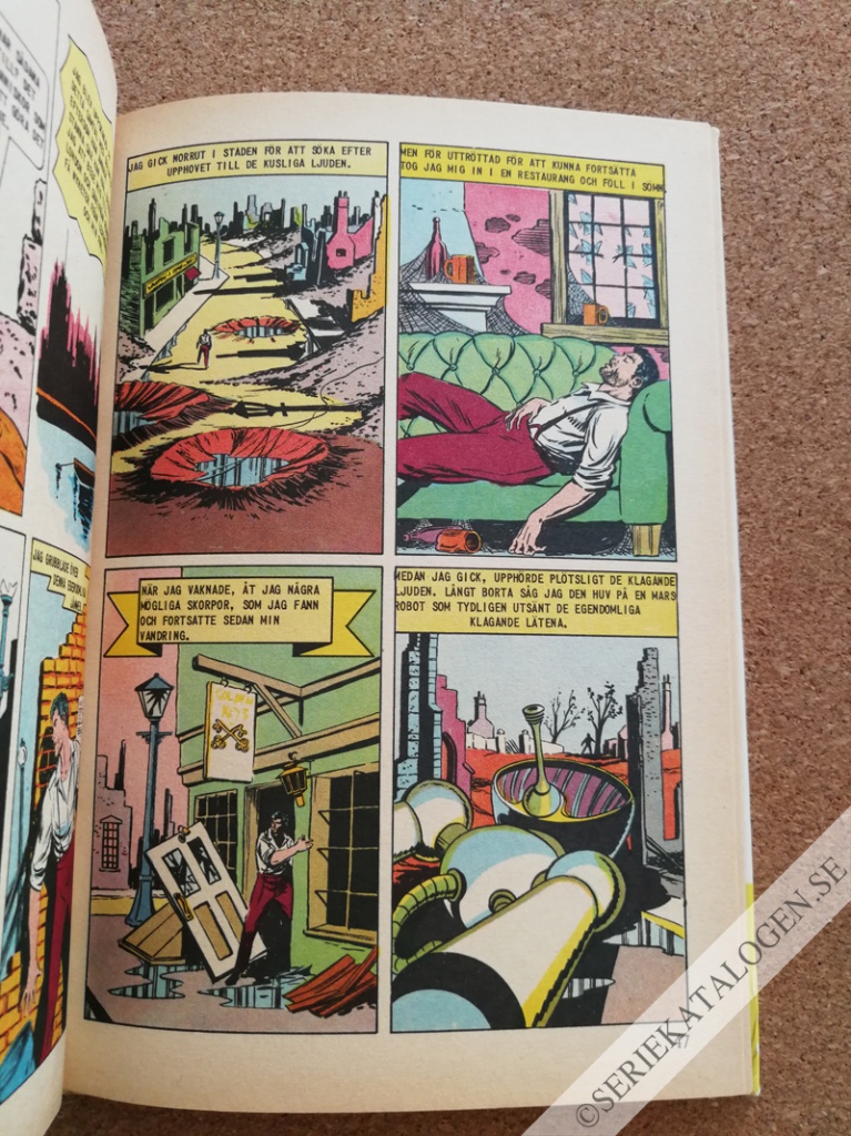 Exempel på Buffalo Bill - Världarnas krig - Dr Jekyll och Mr Hyde. (1968)