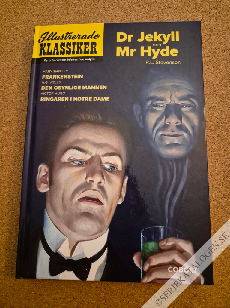 Framsida på Illustrerade Klassiker Sällsamma berättelser (2023)