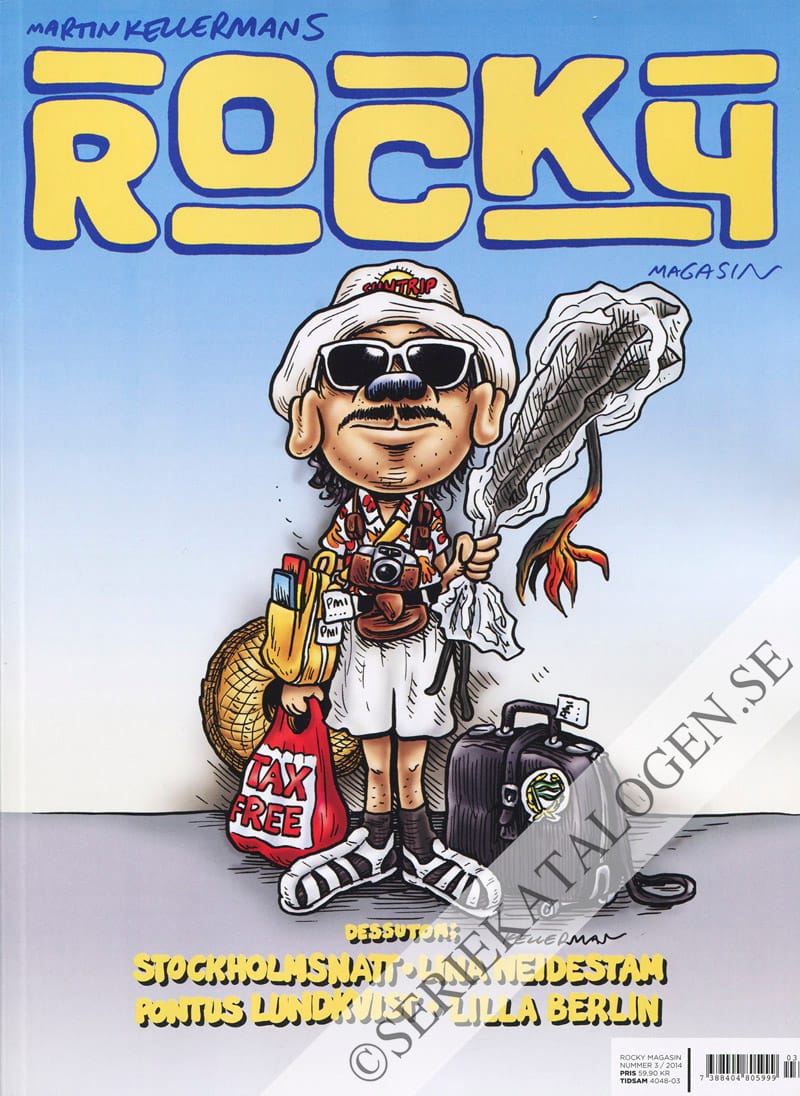 Framsida på Martin Kellermans Rocky #3 (2014)