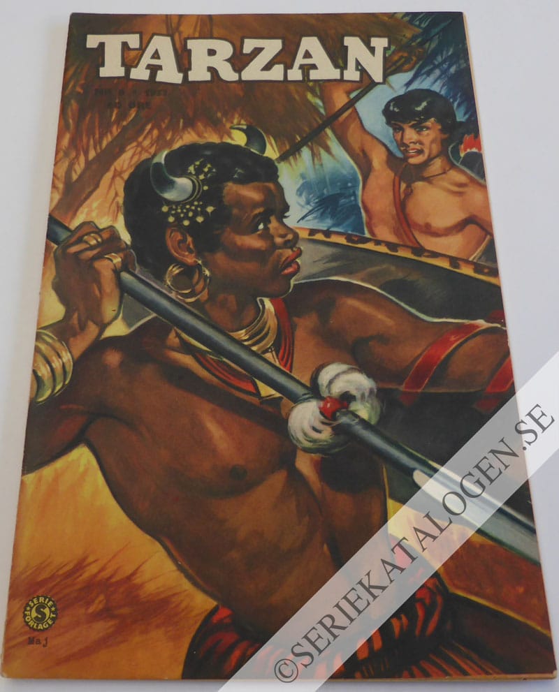 Framsida på Tarzan #8 (1953)