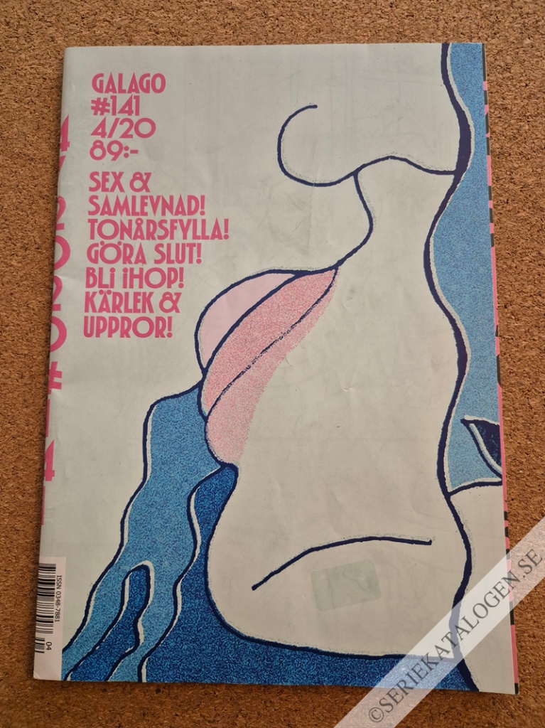 Framsida på Galago #4 (2020)